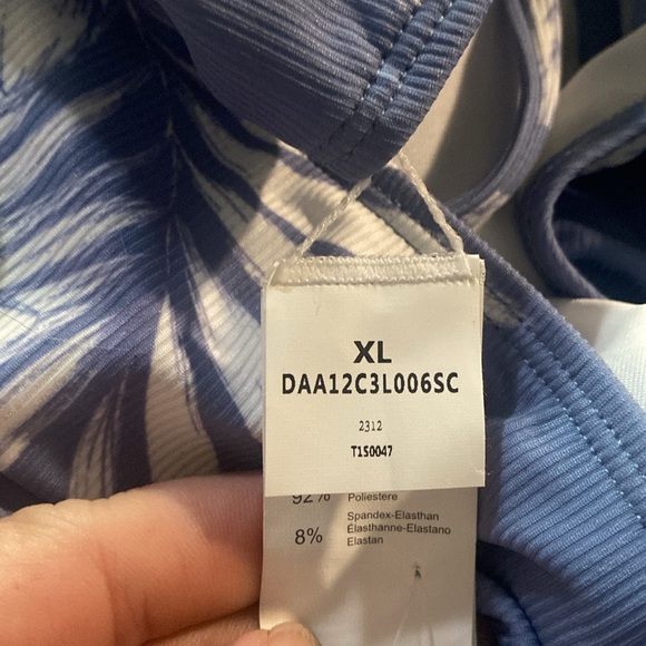 Cupshe Tropical Floral Cutout O-Ring, Back Tie, Mid Rise Bikini Set Swimsuit - Picture 12 of 16